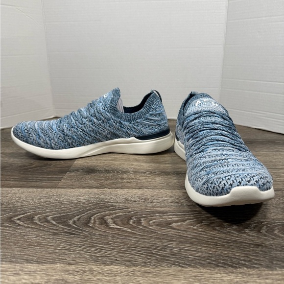 APL Other - Light Blue Knit Slip-On Men's Sneakers - Unbranded